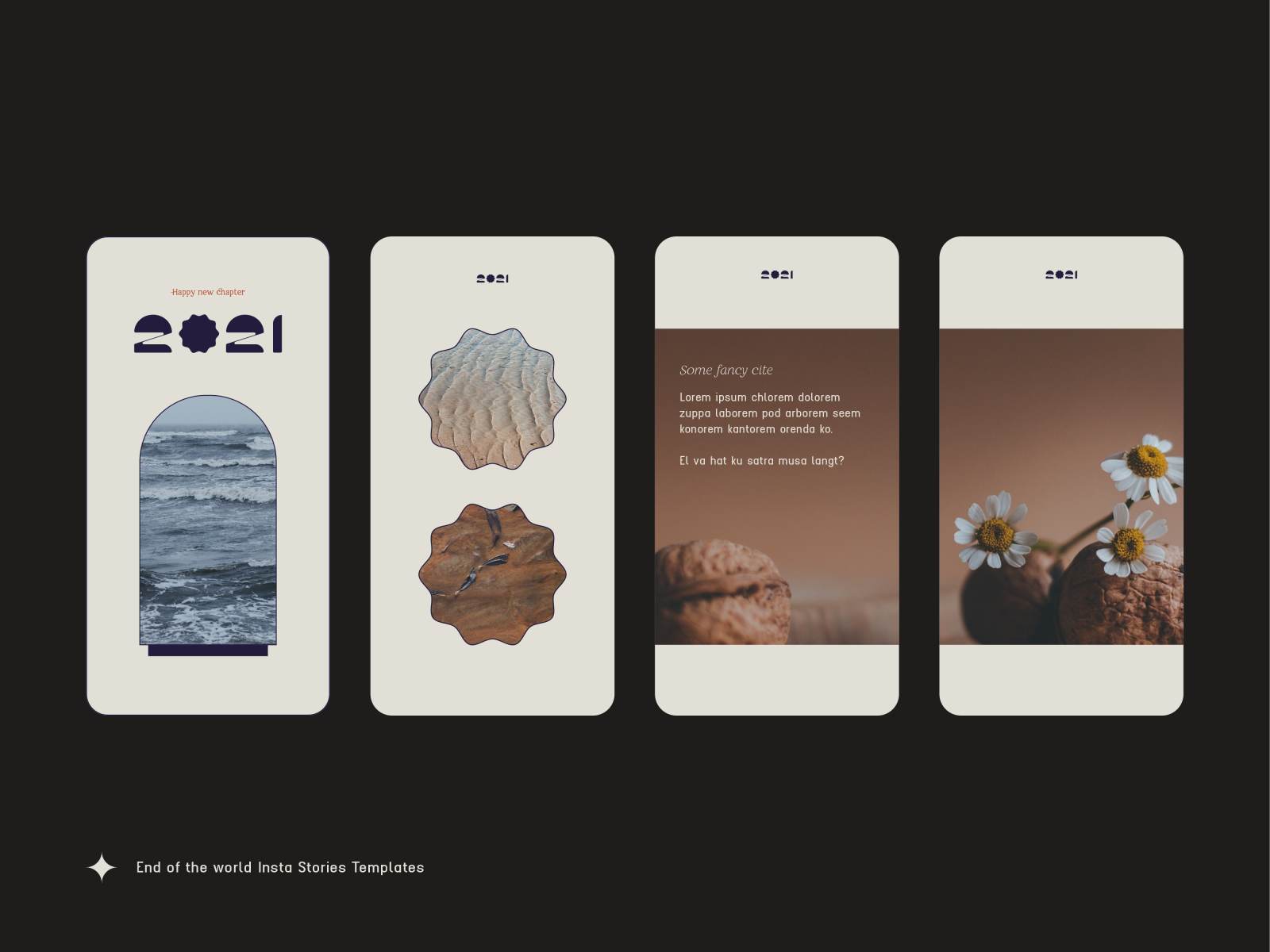 End of the world - Insta Stories Template III by olga marusza on Dribbble