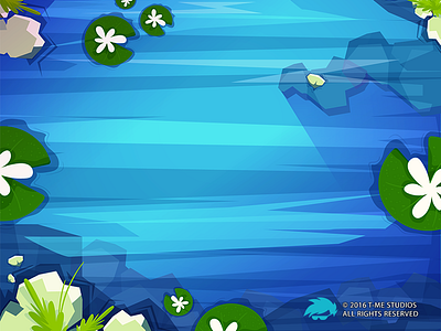 Water Pond Wallpaper blue illustration nature pond wallpaper water web