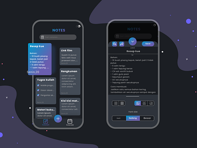 Note app design design app designer figmadesign indonesia designer note notebook notes notes app
