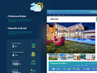 Hepsivilla design distance garden hepsivilla holiday hotel icon pool summer ui design uidesign vector villa villa sitesi village web design