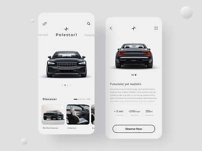 Polestar - App Design app design car cars concept design design concept designer electric car electric vehicle future interface luxury minimal modern design polestar smartcar ui uiux volvo