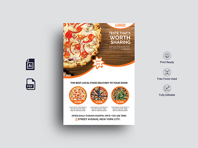 Food flyer.