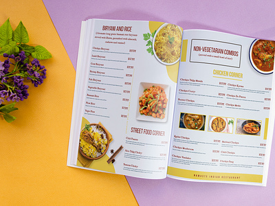 Food Magazine brochure design food magazine restaurant