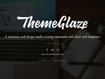 ThemeGlaze html5 themeglaze web design web templates