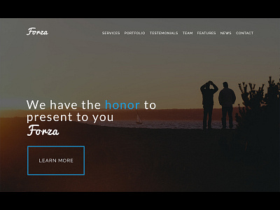 Forza corporate forza html5 template themeglaze web design