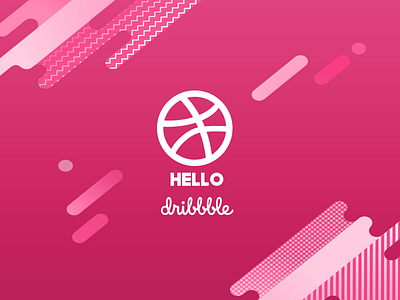 Hello, Dribbblers! design dribbble first invite invited shot ui