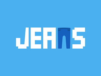 Jeans denim jeans pant