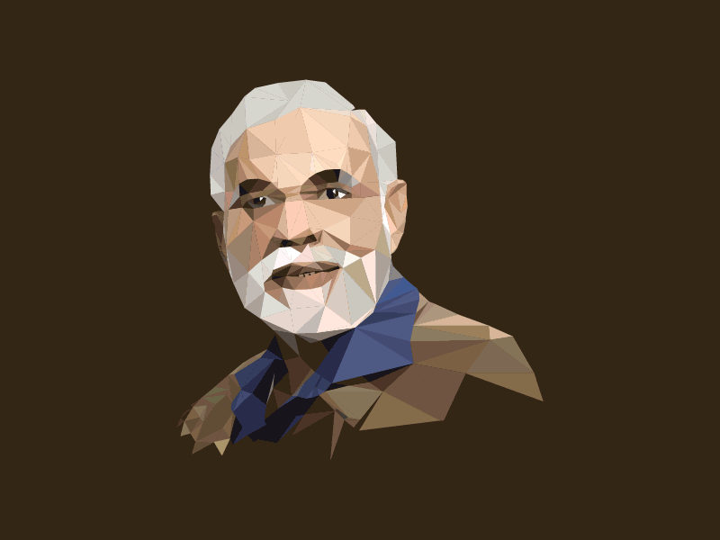 Shree Narendra Damodardas Modi art damodardas graphic india minister modi namo shree narendra pmo polygon prime vector