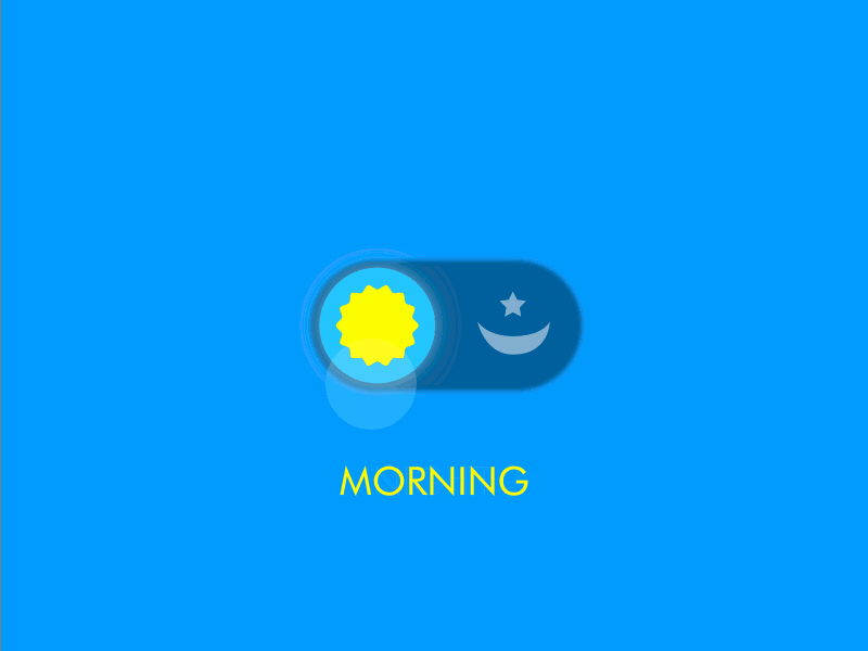 Morning and Night Mode - Button App Game app button day game mode moon morning night off on star sun
