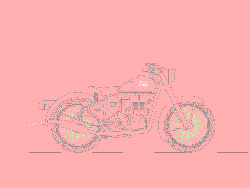 Royal Enfield designs, themes, templates and downloadable graphic elements  on Dribbble