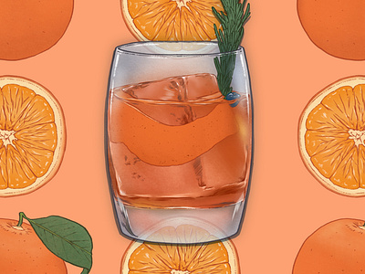 Cocktails cocktails digital drinks editorial folioart fruit illustration sarah maxwell