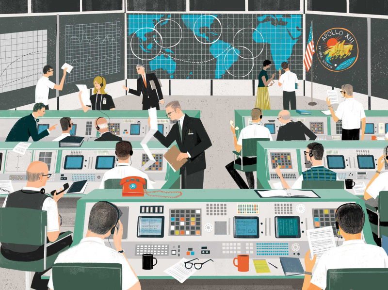 Mission Control by Folio Illustration Agency on Dribbble