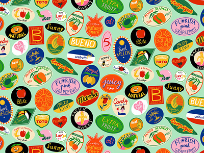 Fruit Stickers