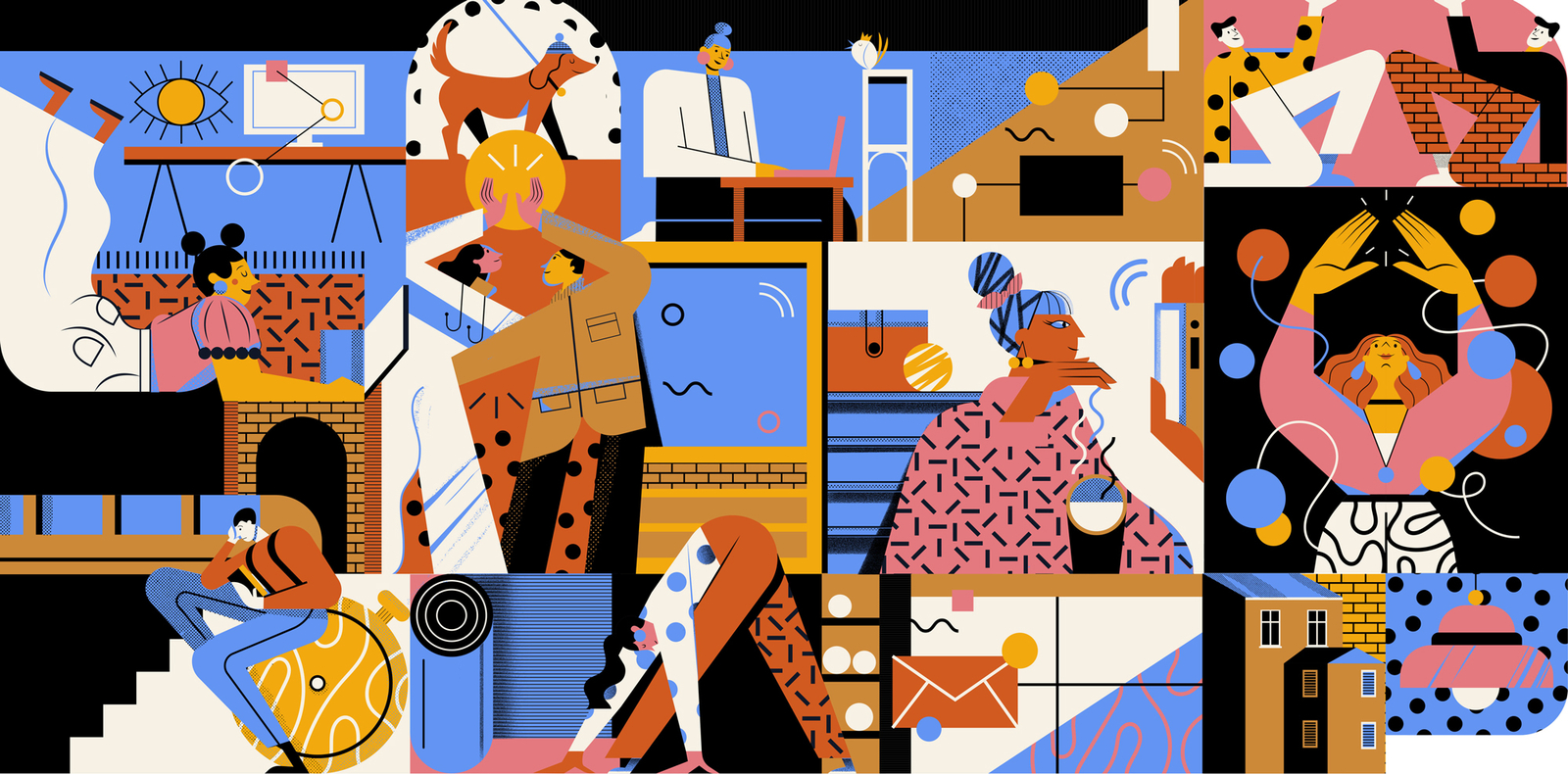 Why We Work by Folio Illustration Agency on Dribbble