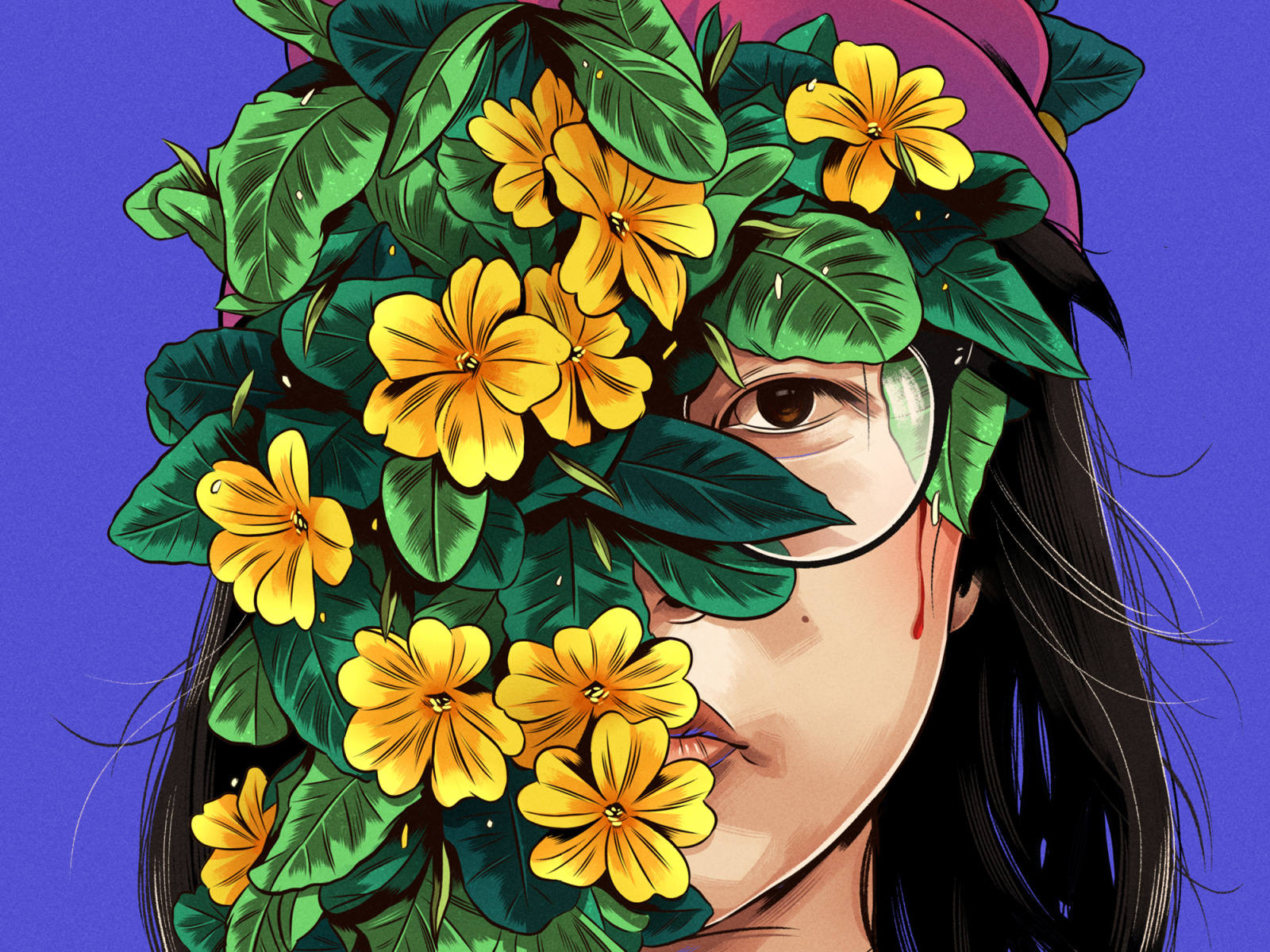 Evening Primrose by Folio Illustration Agency on Dribbble