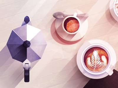Coffee coffee illustration