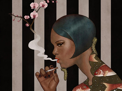 Smoke illustration