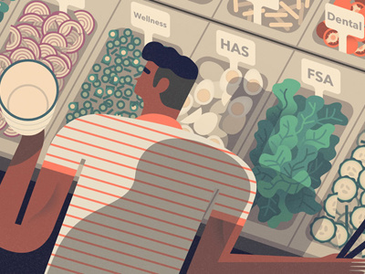 Salad Bar illustration