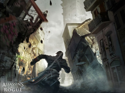 Assassins Creed concept environment illustration