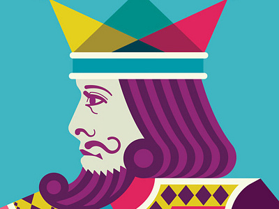 Market Pulse art character colors digital illustration king portrait royal