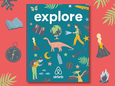 Anorak Magazine children cover dinosaurs editorial explore illustration kids magazine museum