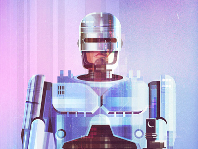 Gallery 1988 character cinematic film futuristic graphic illustration light poster robot technology texture