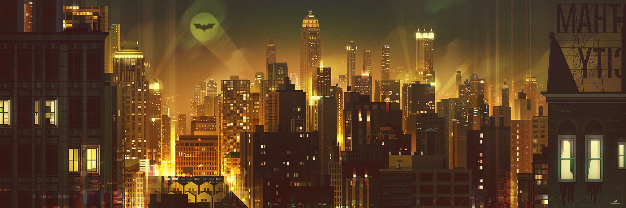 Gotham City By Folio Illustration Agency On Dribbble 0690