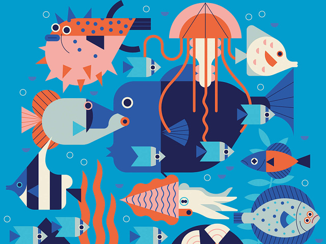 Umbrella by Folio Illustration Agency on Dribbble