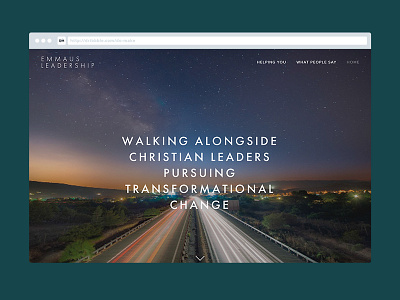 Emmaus Leadership Website