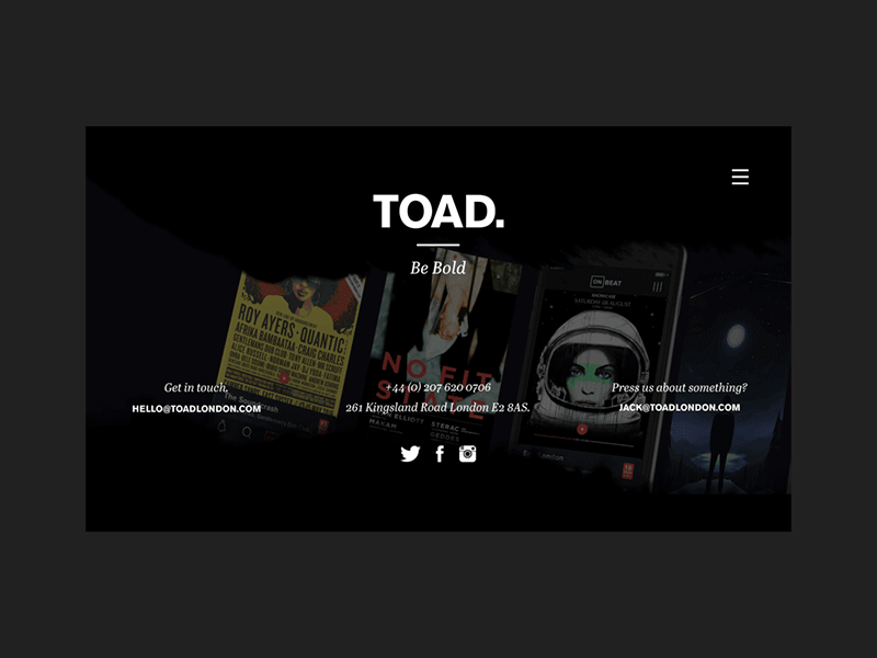 Toad London Footer