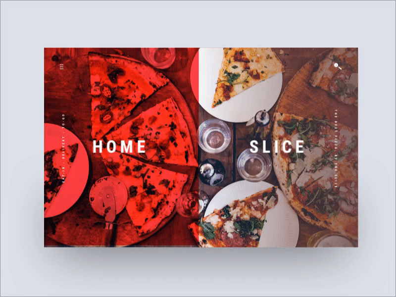 Homeslice — Pizza Website Design