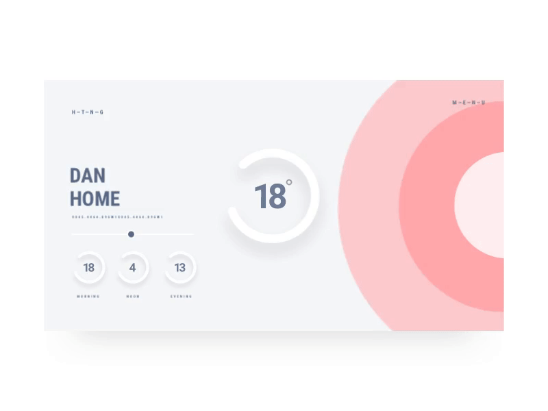 Heating UI — Animation