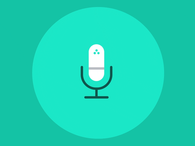 In-app and desktop Podcast lottie animation by Pretz for Scalable ...