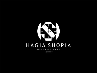 logo hagia Shopia design logo minimalist minimalist design monogram logo watchgallery