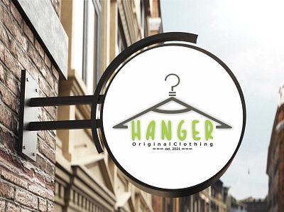 Hanger (Mockup) banner branding design graphic design logo promotion