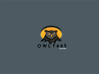 Owl fast trand mark 3d animation banner branding design graphic design illustration logo motion graphics promotion vector