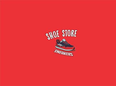 Icon Shoe Store ( Red) 3d animation banner branding design graphic design illustration logo motion graphics promotion vector