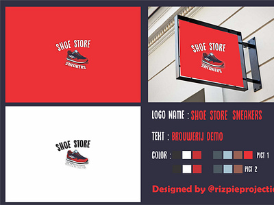 Shoe Store Sneakers 3d animation banner branding design graphic design illustration logo motion graphics promotion vector
