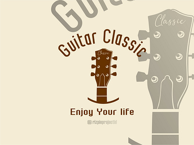 T-shirt Guitar Classic 3d animation banner branding design graphic design illustration logo motion graphics promotion ui vector