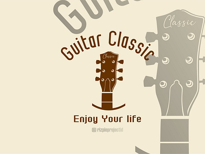 T-shirt Guitar Classic