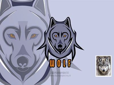 Wolf Icon 3d animation banner branding design graphic design illustration logo motion graphics promotion ui vector