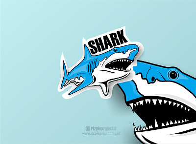 Shark Logo 3d animation banner branding design graphic design illustration logo motion graphics promotion ui vector