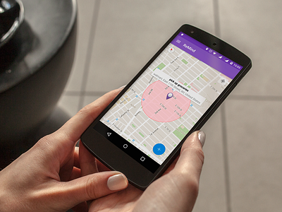 Remind On-the-Go android app design gps location material note play store reminder ui ux