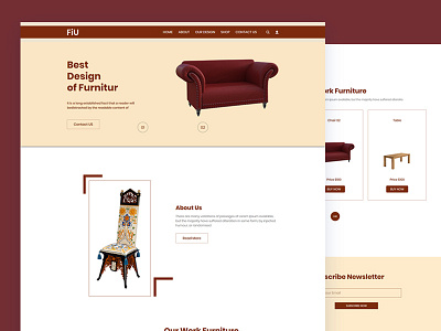 Fiu agency architecture bootstrap business css furniture html5 interior responsive template