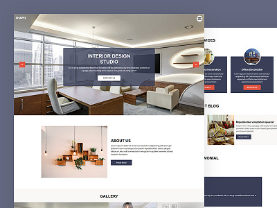 Shapel architecture bootstrap business construction css html5 interior responsive template