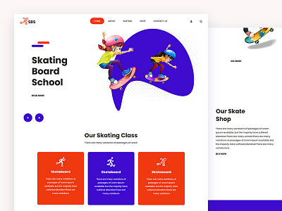 Sbs bootstrap css hiking html5 responsive shoes skating skier surfing board template