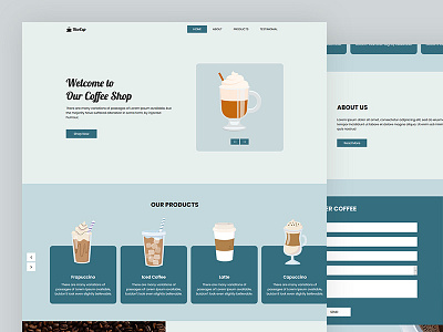 Risecup bootstrap business coffee css food html5 responsive restaurant shop template