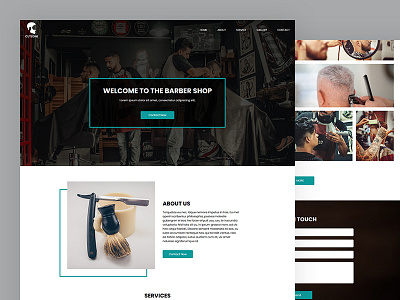 Cutzone barbers barbershop bootstrap css html5 responsive salon shop template