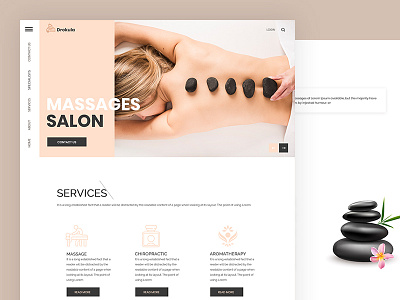 Drokula beauty parlor beauty salon bootstrap css html5 massage parlor responsive salon spa spa center template