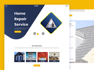 Fixin bootstrap css handyman html5 responsive template